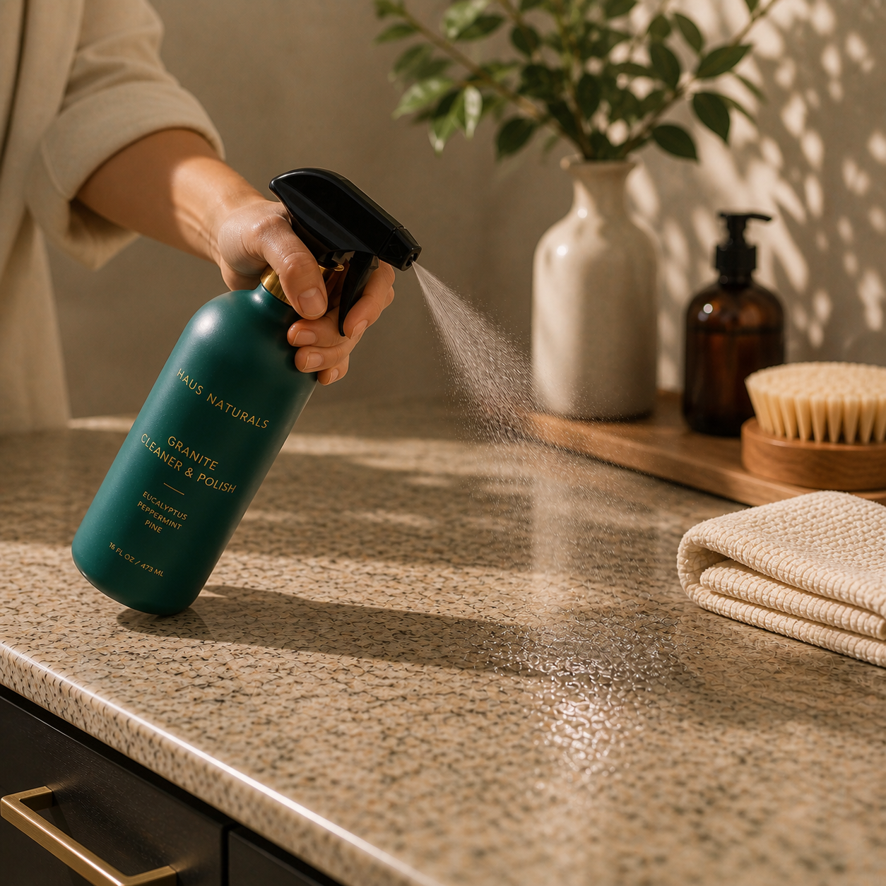 All-Natural Granite Cleaner & Polish