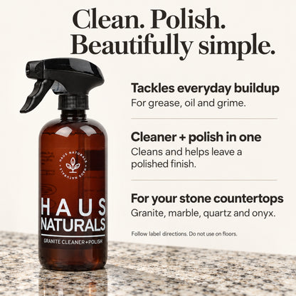 All-Natural Granite Cleaner & Polish