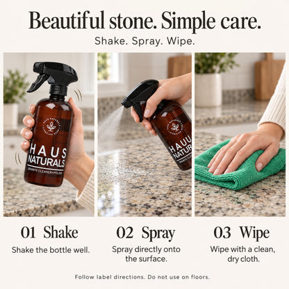 All-Natural Granite Cleaner & Polish
