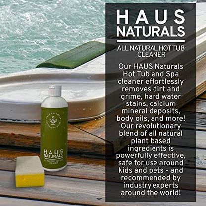 Haus Naturals Hot Tub & Spa Cleaner product information